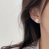 Love Stud Earrings Women's Xiaoxiangfeng Fashion Versatile Earrings New Earrings Gift