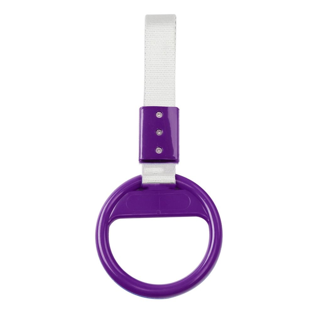 Warning Round Car Hand Pull Ring Round Shape Round Rear Bumper Warning Ring Auto Decoration