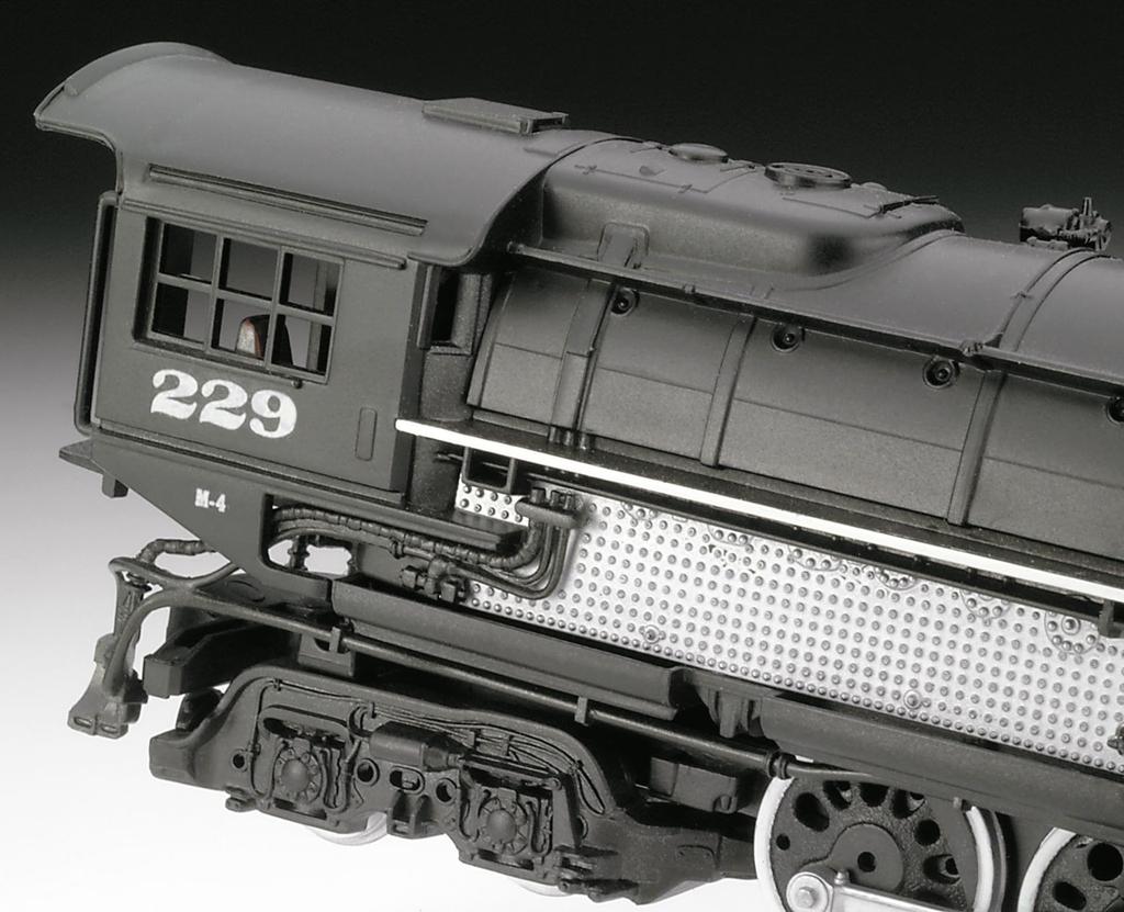 Модель паровоза Big Boy Revell 1/87 02165 Пластик