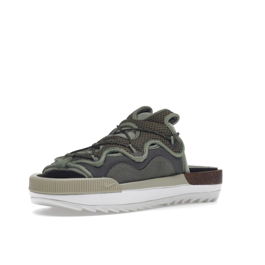 Nike Offline 2.0 Слипоны средние оливковые мужские кроссовки Green Light-Stone Summit-White CZ0332-200