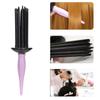 Curling Roll Comb Curl Defining Brush Round Curly Hair Comb Beautiful Curls Travel Friendly Hair Styling Tool Create