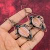 Серьги с камнем тулитом Серьги с медной проволокой Серьги из меди ручной работы Серьги новейшего дизайна Потрясающие серьги с проволочной обмоткой Свадебные подарки