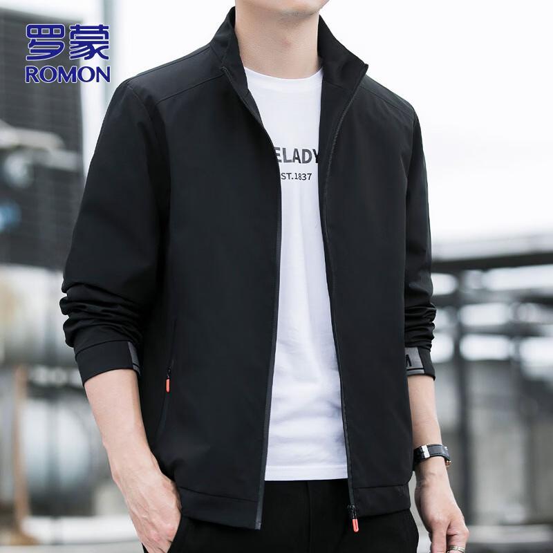 ROMON Мужская куртка в стиле business casual со стойкой