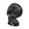 ABS Clip On Fan Portable USB Rechargeable Fan Mini Desk Fan  Baby Stroller
