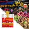 Уличная одноразовая подвесная ловушка для мух помогает контролировать слепней в амбарах или на ранчо, большая ловушка для мух, безопасная для домашних животных, борьба с вредителями для дома