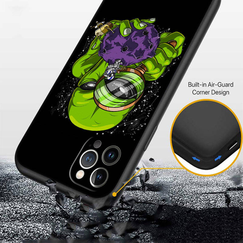 MH140 Чехол для телефона с изображением инопланетного НЛО для iPhone 7 8 11 12 13 14 15 16 17 16E XS Pro Max XR X SE Air