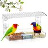 Weather Resistant Window Bird Feeders See Through Window Bird Feeder Outdoor Birdhouse Box  Balcony