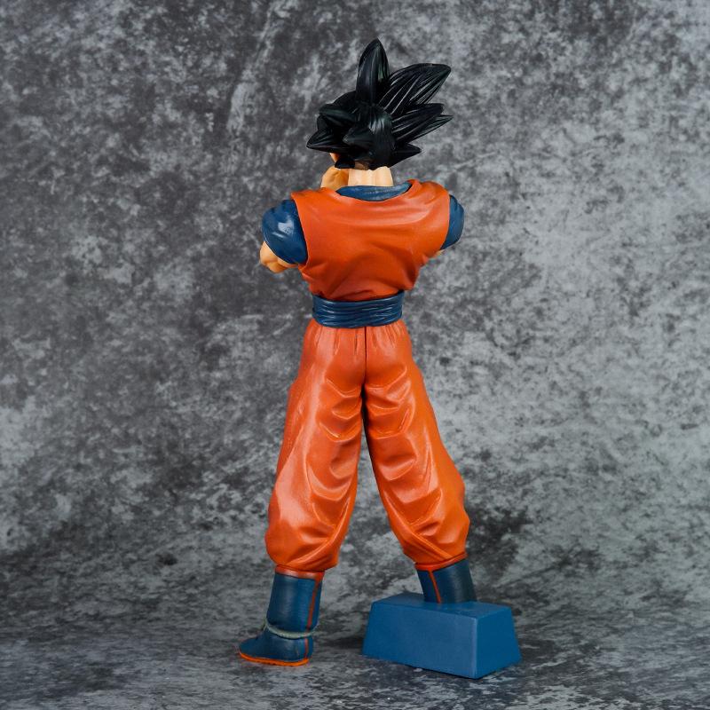 27 см Аниме Dragon Ball Z Фигурка Гоку Гоку со скаутером Фигурка ПВХ Статуя Фигурки Действия Коллекция Модель Игрушки Подарки