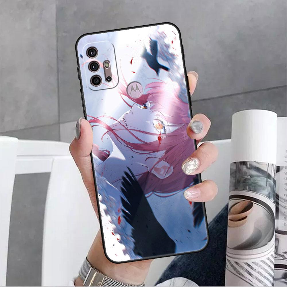 Чехол для Motorola G60 G30 G22 Edge 20 Lite G31 One Fusion G9 G8 G60s G51 G71 G52 G200 G50 мягкий чехол для телефона с бензопилой Makima