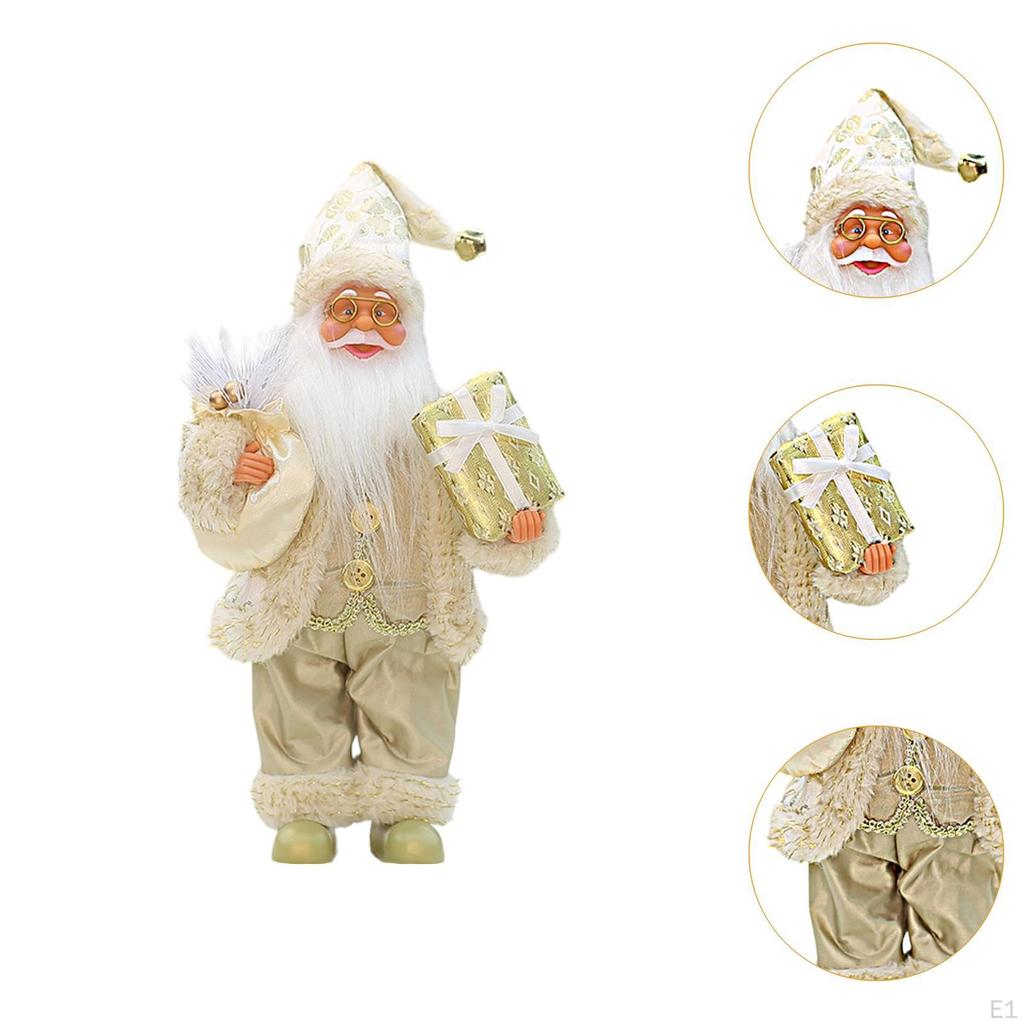 Рождественская стоящая Санта 12'' коллекционная фигурка украшение статуэтка милая для