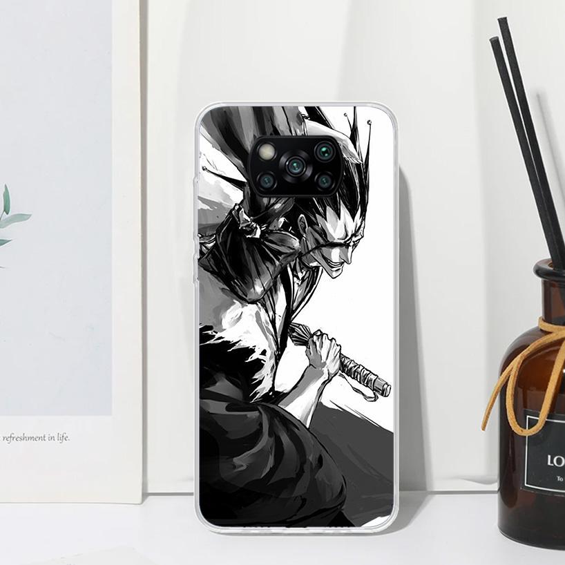 Bleach Zaraki Kenpachi Phone Case For Xiaomi Poco X7 X6 X5 M7 M8 Pro F7 Ultra Redmi 15C 15 13C 13 12C 12 10 10C 10A Art Fundas P