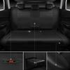 CAR PASS Leather Seat Covers Full Set Universal Water Resistant 3D Foam Back Support, Luxury Comfort Automotive 5 Seat Covers All Season Fit for