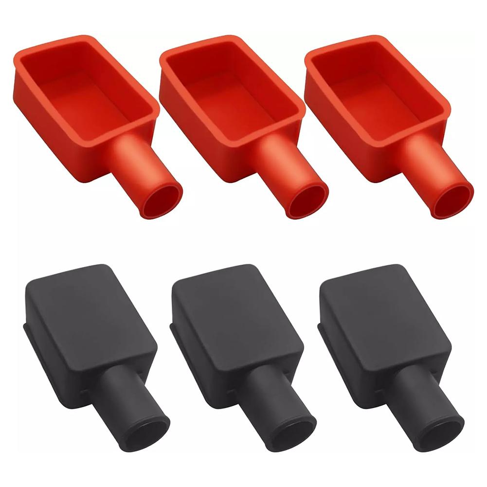 Черный Небольшое отклонение ручного измерения Крышки клемм аккумулятора Защитная крышка Правильная установка Кодированная конструкция