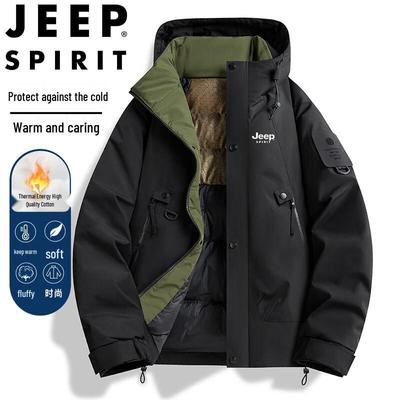 Мужская зимняя куртка с капюшоном JEEP SPIRIT