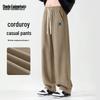 Mark Fairwhale Men's Soft Corduroy Straight-leg Casual Pants