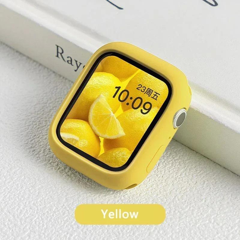 Силиконовый чехол для Apple Watch Case 10 42мм 46мм 44мм 40мм 45мм 41мм Аксессуары Бампер Защитная оболочка iWatch series SE 6 7 8 9