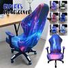 Universal Gaming Chair Cover Punk Style Stretch Armchair Seat Protective Cover Dust-proof Internet Bar Computer Chair Cover