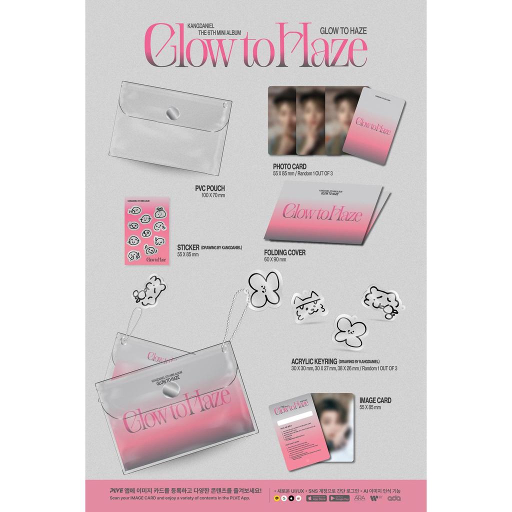 [Предзаказ] KANGDANIEL - MINI 6th [Glow to Haze] Версия в чехле из ПВХ. (Онлайн-преимущество)