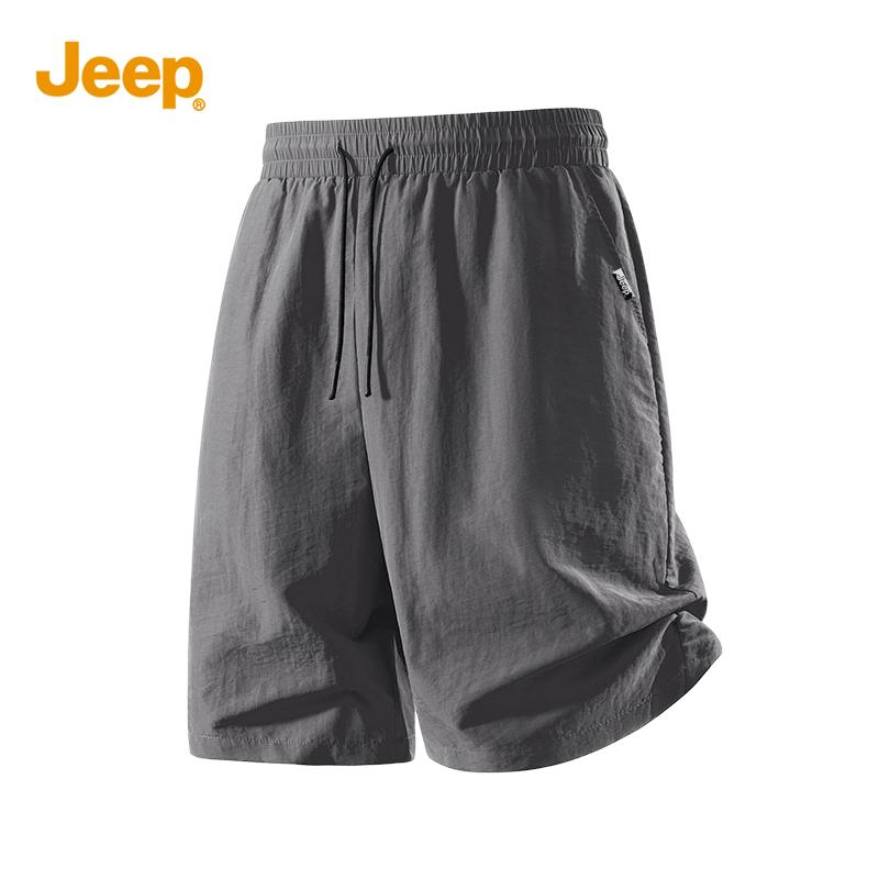 Jeep Мужские легкие быстросохнущие повседневные шорты