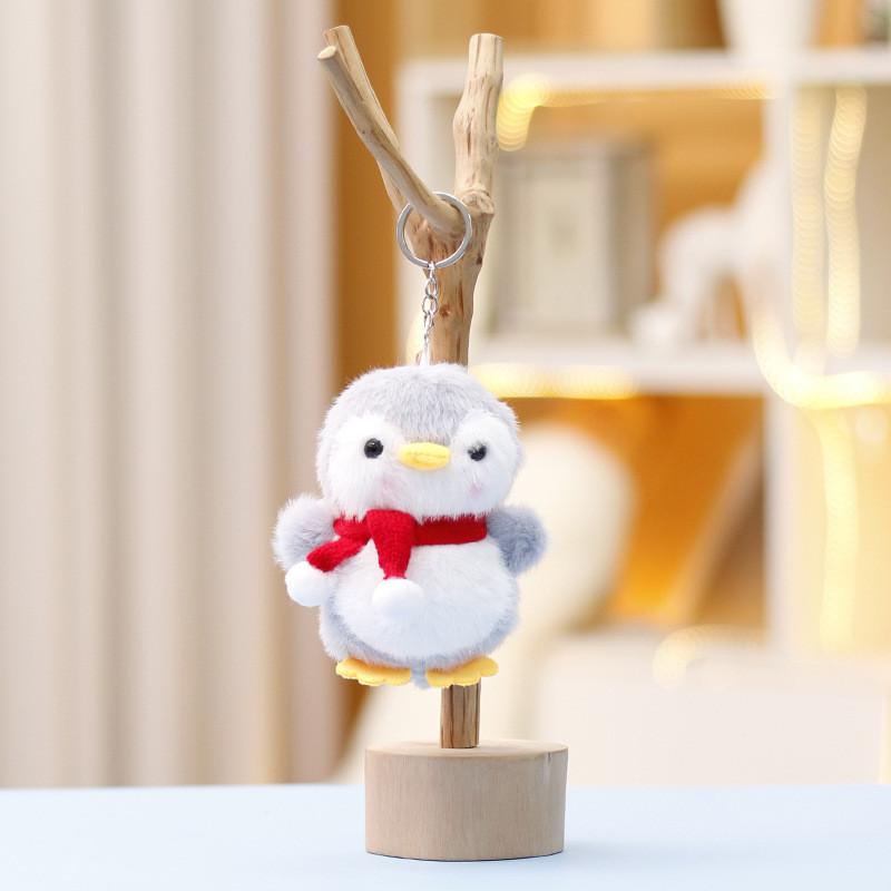 Delightful Plush Penguin Toy Keyring Cute Gift For Girls With Adorable Design