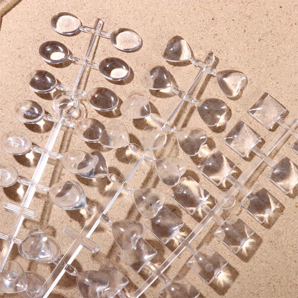 Oval Nail Polish Practice Nail Color Display Clear Nail Color Card Color Showing Shelf Nail Tools