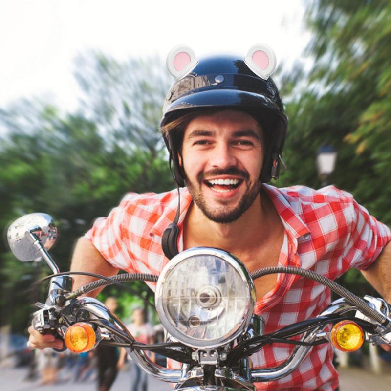 Украшения для шлемов Аксессуары для шлемов Детские лыжные уши Милые мультяшные ушные накладки Шлемы Рога для велосипедных шлемов для детей