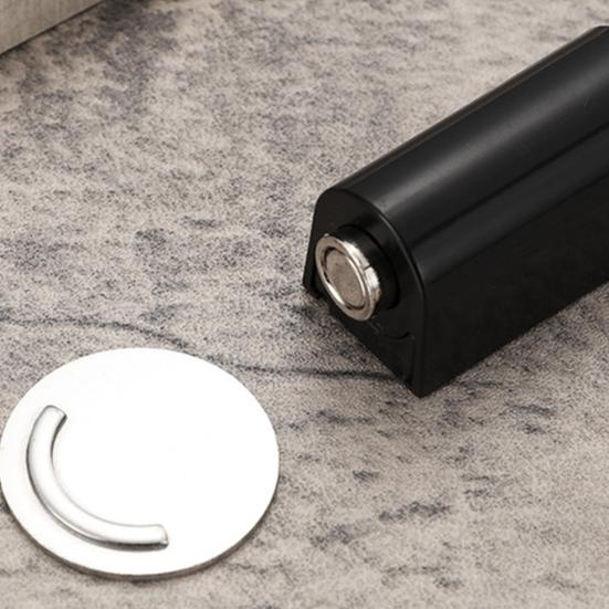 Магнитный дверной стопор Защита стены Без сверления Противоударный Ветрозащитный Дверной фиксатор Держатель Сверхпрочный Ковер Плитка Бетон Деревянный пол Настенный монтаж