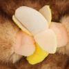 PP Cotton Banana Monkey Plush Toy Fluffy Banana Monkey Doll Funny Monkey Stuffed Doll  Kids Gift