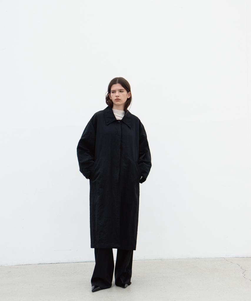 Opheden Soft Nylon Coat (Black)