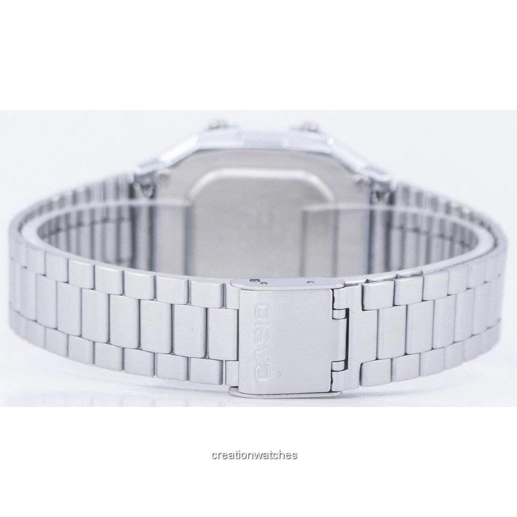 Casio Digital Stainless Steel Alarm Chrono Dual Time A178WA-1ADF A178WA-1A Мужские часы