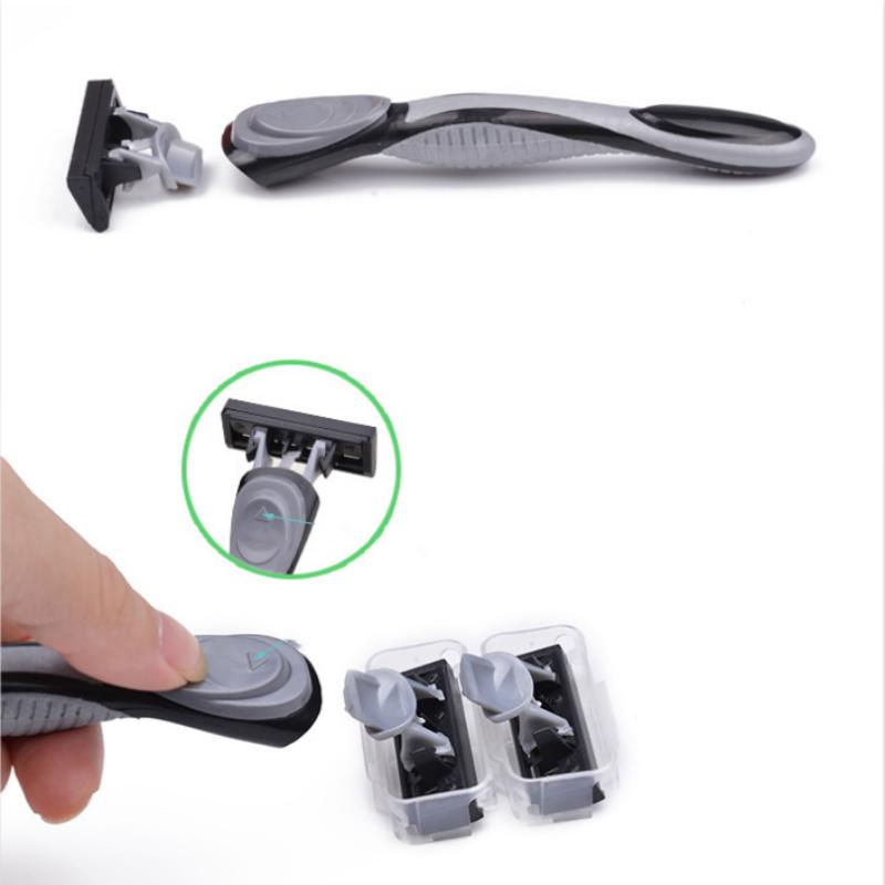 Бритва Новый Дизайн Мужская Бритва для Бритья Пятислойная Бритва Многоразовая Бритва Импортное Лезвие