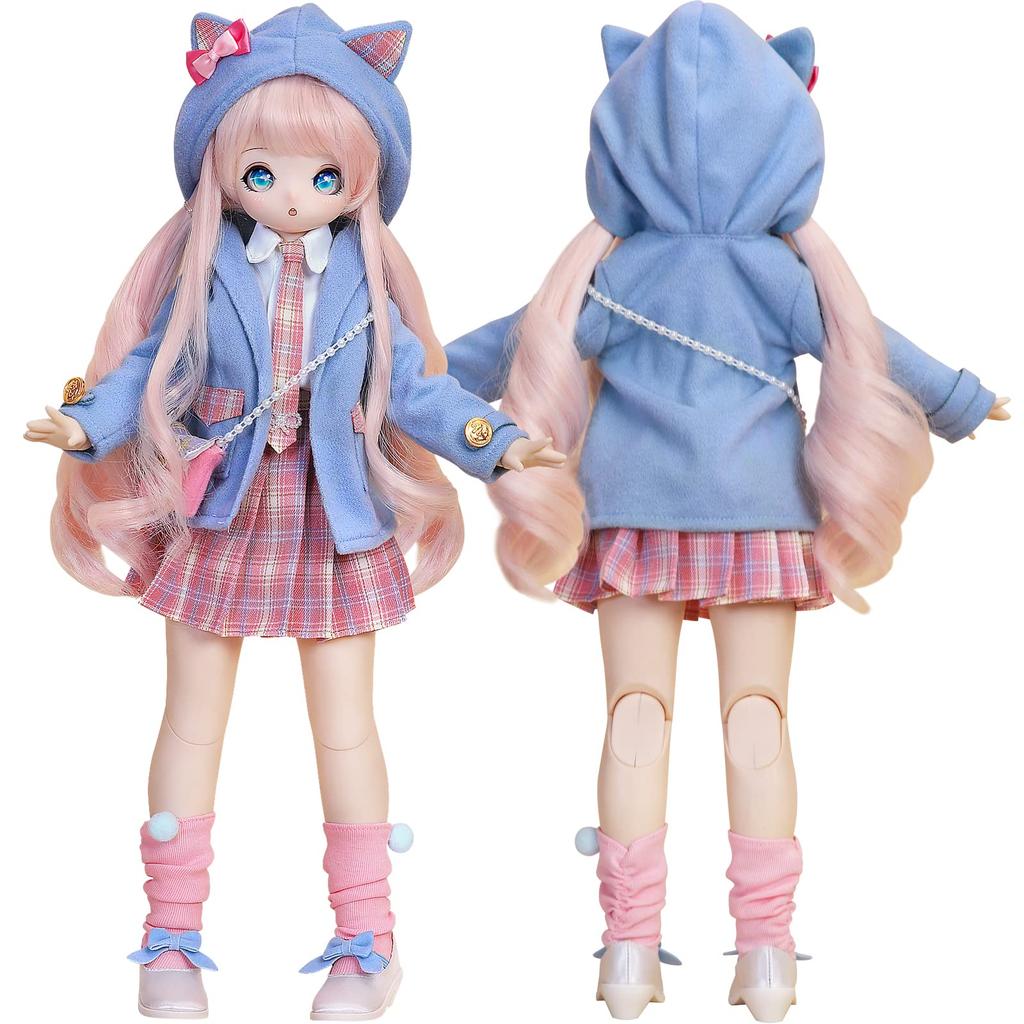 ICY Fortune Days 1/4 Scale BJD Doll Anime Style Painted Movable Figure Ages 8+ (Cat)