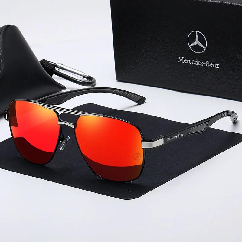 Car HighEnd Popular Polarized Sunglasses Anti Glare Goggles Mercedes Benz A B C E S Class GLA GLB GLC GLK SLK ML A35 A45 C43 C6 ZQ1
