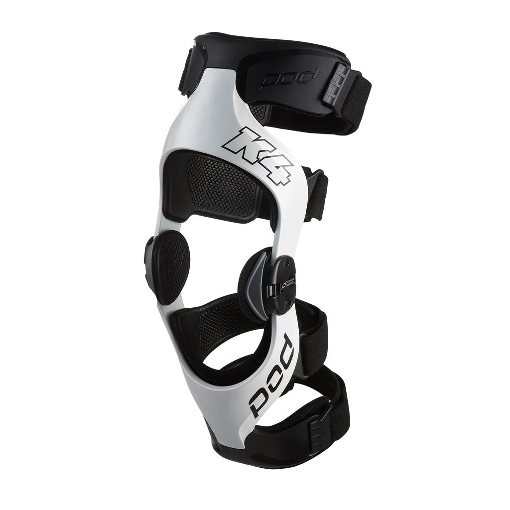 Pod K4 Knee Brace Left and Right Set C3176 2.0 White/Black XL/2XL K4024-058-XL/2X