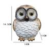 bubulu Garden Light, Outdoor Waterproof Solar Owl Solar Light, Stylish and Cute Owl Ornament, Garden, Balcony, Entrance, Gift, Lucky Charm