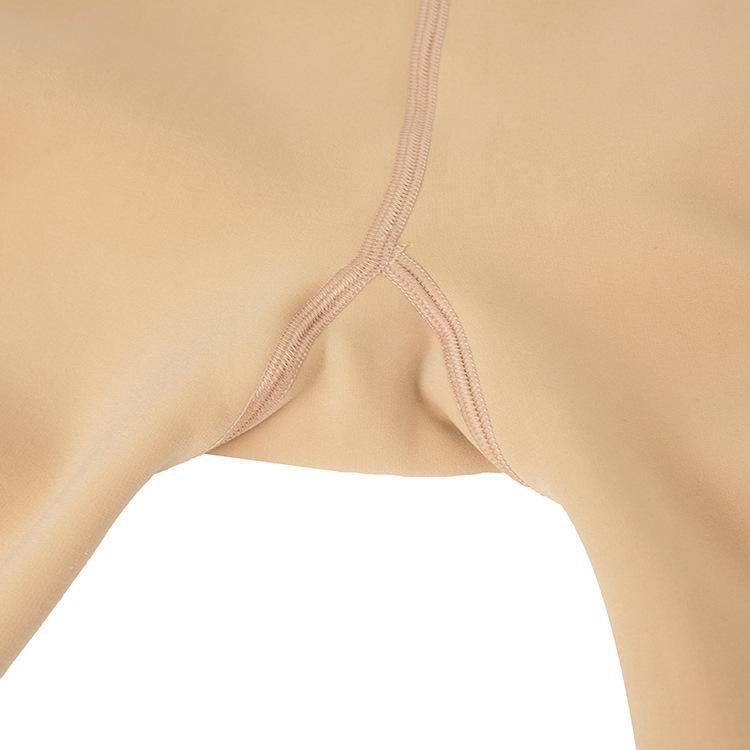 Теплые колготки большого размера на бархатной подкладке с петлей для ног 500 г