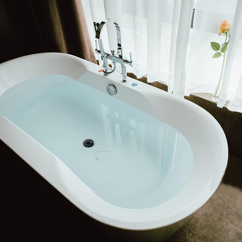 8/2 шт. Универсальная резиновая заглушка для слива раковины с круглой цепочкой из бисера, заглушка для слива раковины для кухни и ванной комнаты