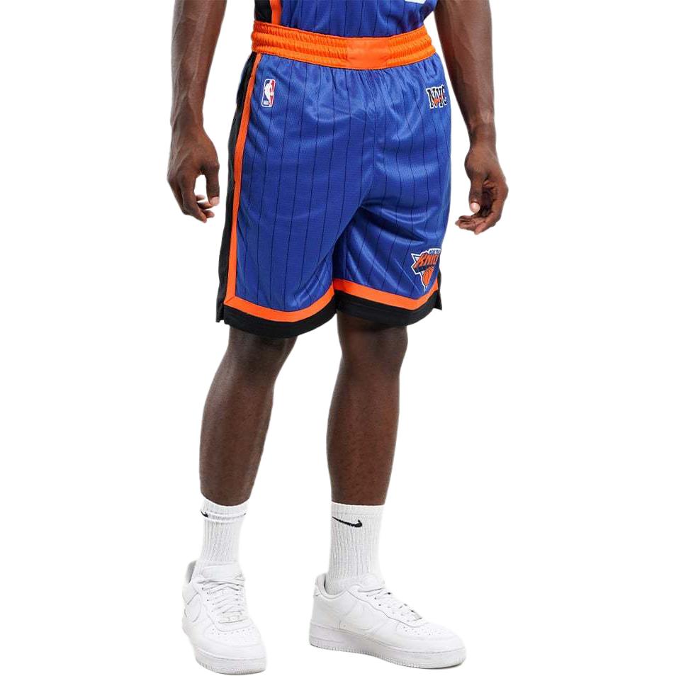 Nike Dri Fit Basketball Shorts Men's Blue Moderate Straight Fit Pants DX8712-495