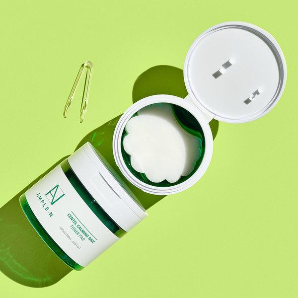 AMPLE:N Centel Calming Shot Тонер-пэды 60 шт. + СЛУЧАЙНЫЙ ПОДАРОК