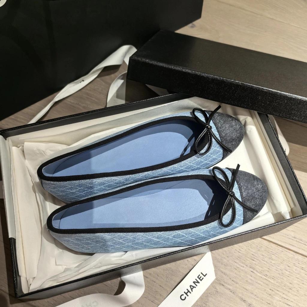 Версия из овчины~ красивые кожаные джинсовые балетки женские с бантом на мягкой подошве Мэри Джейн одинарные туфли балетки женская обувь