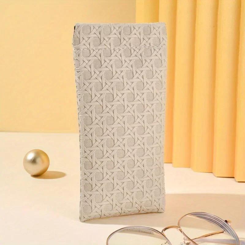 Pouch Glasses Case Portable Squeeze Top Sunglass Case Leather Soft Sunglasses Cases Easy To Use Eyeglasses Box