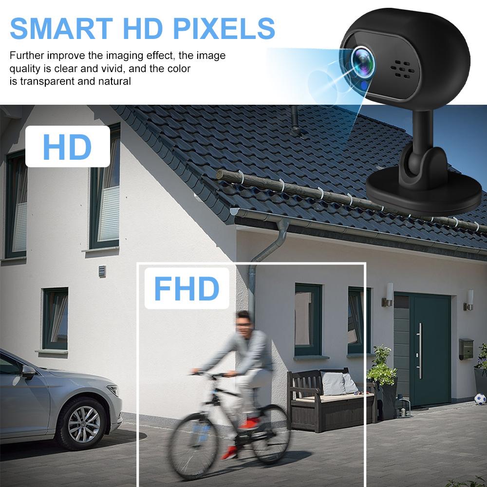 Камера WiFi 1080P HD оснащена функцией оповещения об обнаружении движения, голосовым взаимодействием и возможностями ночного видения, что обеспечивает мониторинг в реальном времени.