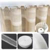 10/20M Curtain Heading Tape Pinch Pleat Tape Diy Transparent Rod Tape Nylon Home Sewing Window Hook Curtains Accessories Ribbon