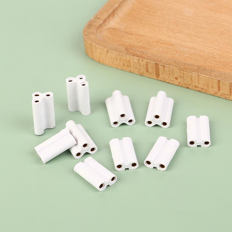 10 шт. светодиодный люминесцентный соединительный соединительный блок для ламповой лампы T5 T8 2 контакта 3 контакта