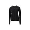 Running Crew Neck Long Sleeve Sweatshirt Women Tops Black CU3262-010