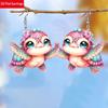 Милые акриловые серьги-подвески с ежиками для женщин, Y2K мода, серьги с животными, трендовые женские серьги, подарок на день рождения и праздник
