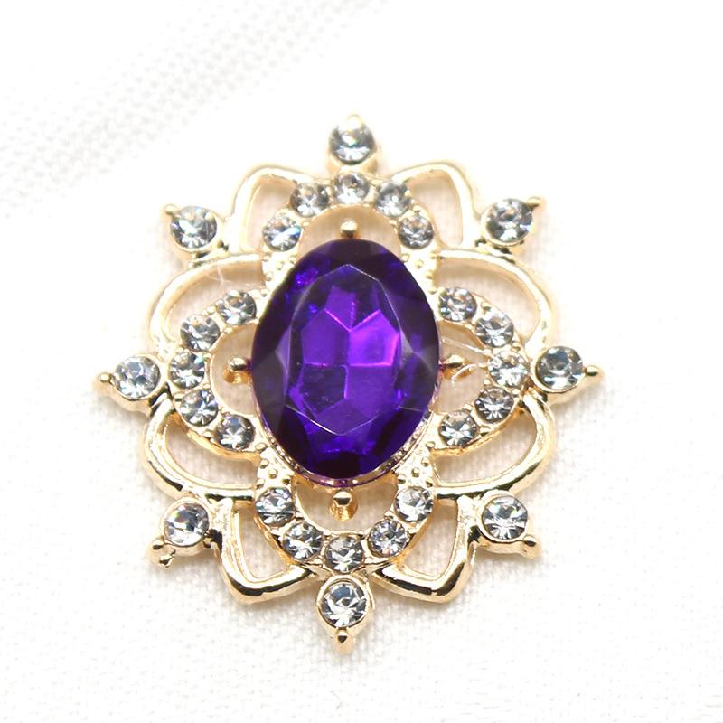 27*31 мм овальная водный алмаз сплав цветок пластина ювелирные изделия аксессуары сделай сам свадебное платье бант головной убор ювелирные изделия аксессуары