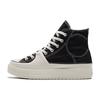 Chuck Taylor All Star Construct High Black White Unisex Sneakers Vintage-White Egret A05094C