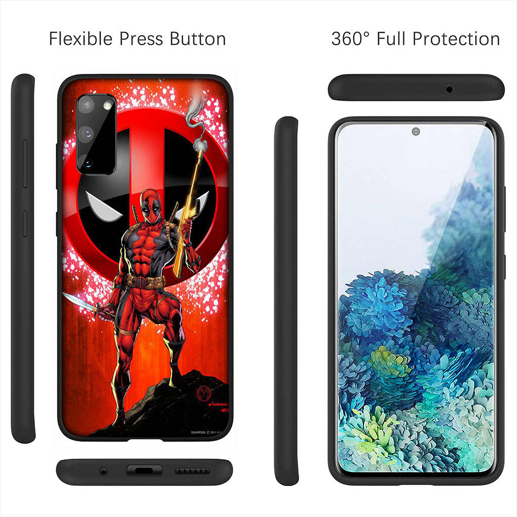 Cover for iPhone 17 16 15 Xiaomi Poco Redmi Note 14 13 12 11 Pro Max 9 16e Samsung Galaxy S25 S24 OPPO Huawei Wolverine Superhero Deadpool Phone Case
