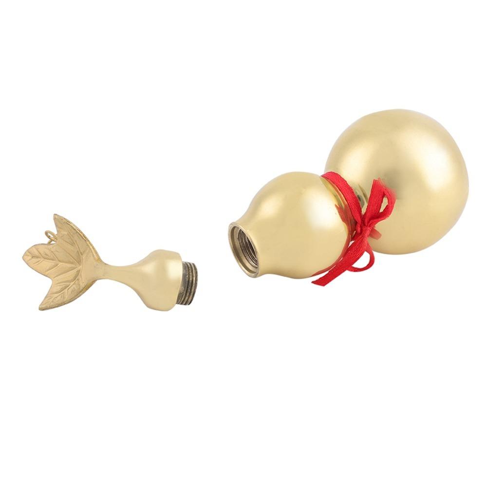 Open Cover Feng Shui Gourd Smooth Surface Hu Lu Statue Statues Wu Lou Gourd Home Decoration